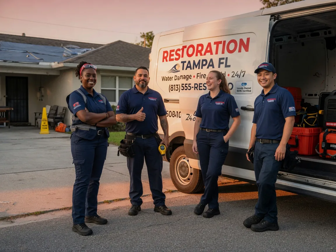 Water Damage Restoration company in Ottine, TX