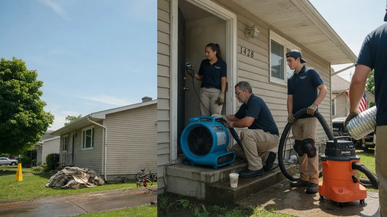 Water Damage Restoration in Ottine, TX near me